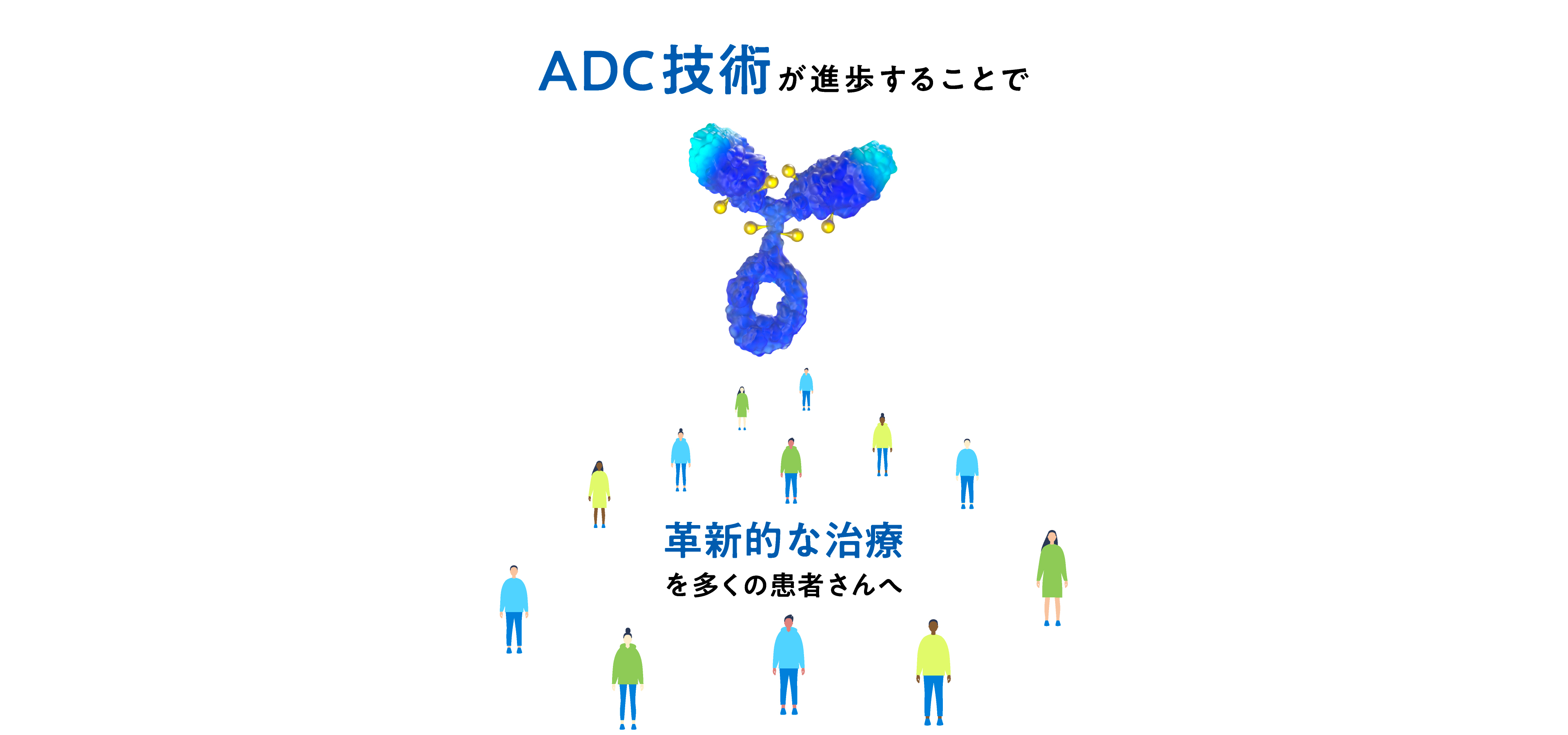 ADC技術が進歩することで革新的な治療を多くの患者さんへ