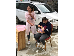 Zhujie郷でのHealth promotion